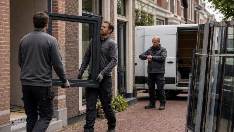 Levertijd aluminium kozijnen