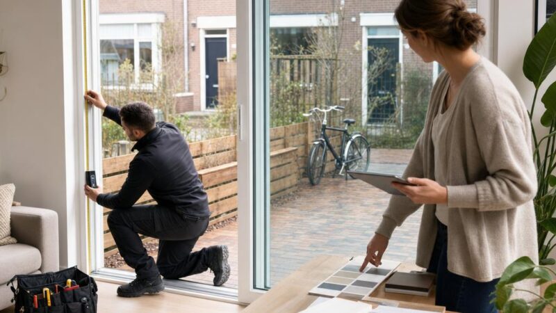 Levertijd kunststof schuifpui