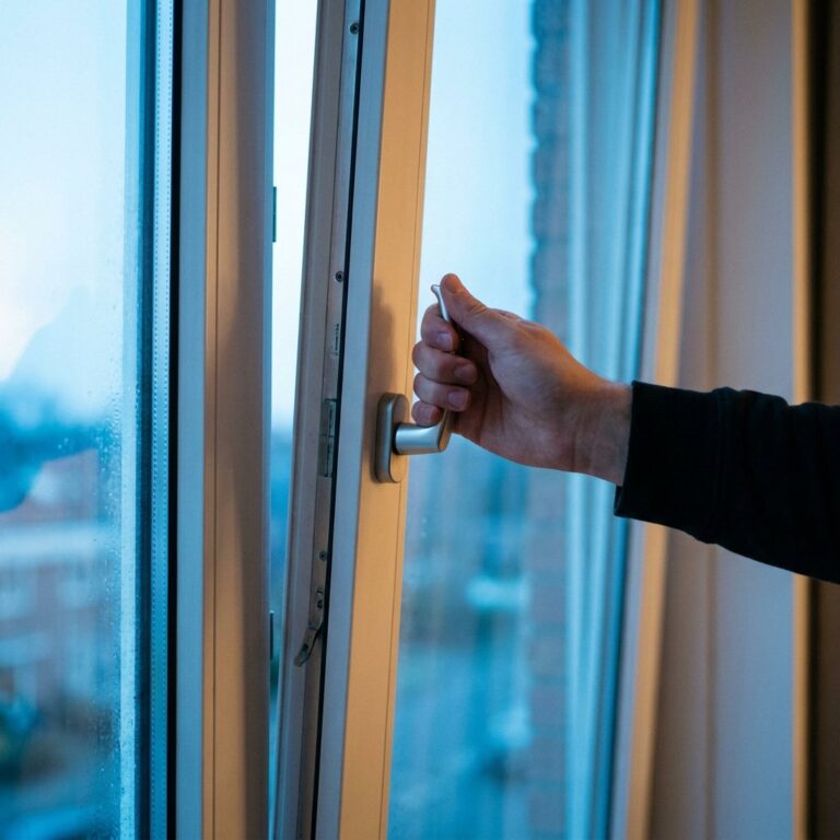 Winterstand draaikiepraam