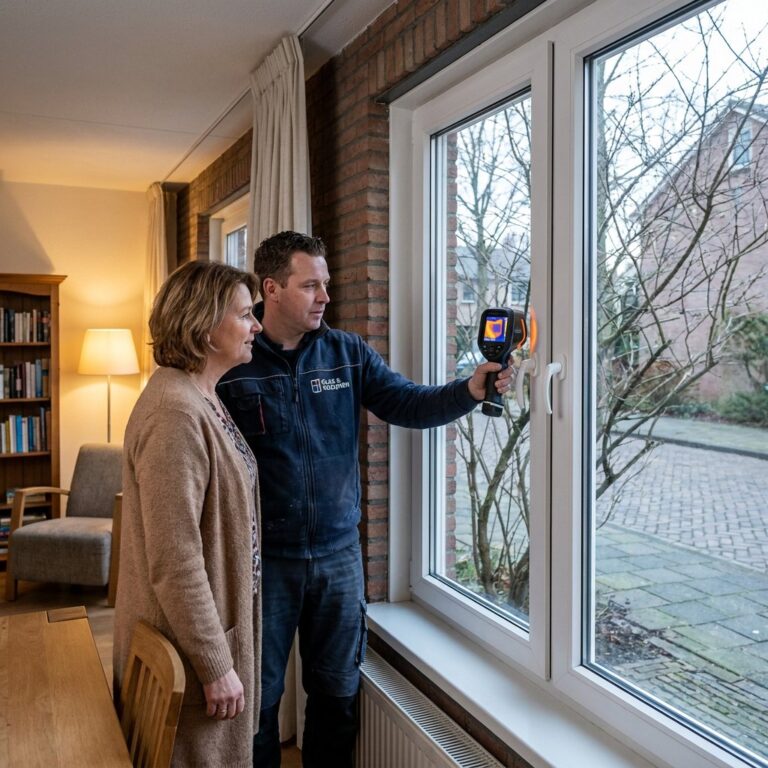 Energiebesparing kunststof kozijnen