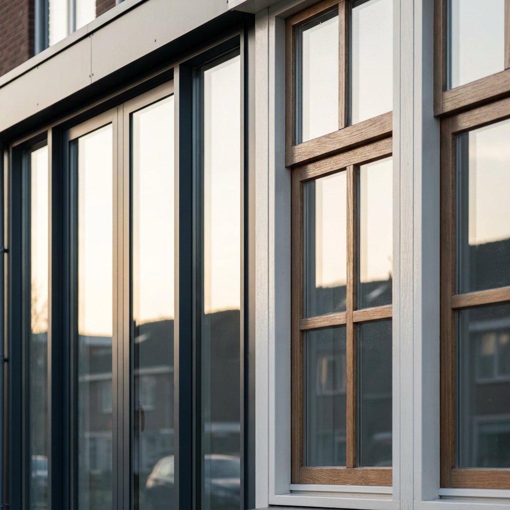 Aluminium vs houten kozijnen
