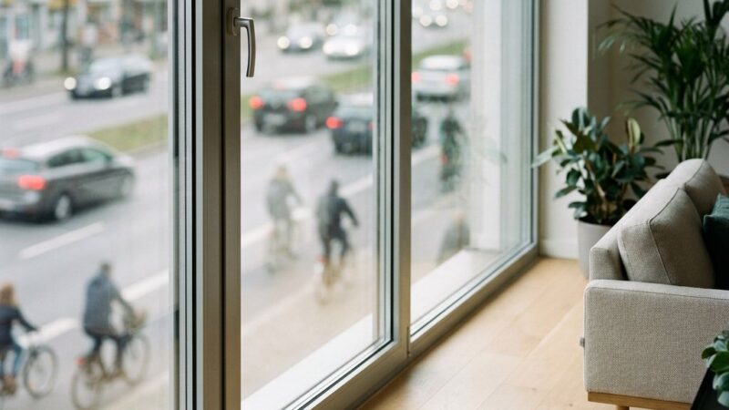 Geluidsisolatie bij aluminium kozijnen